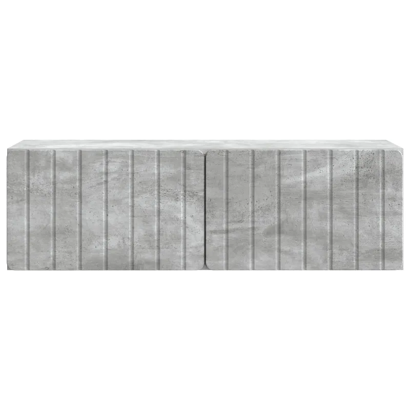 Sieninė TV spintelė Betono pilka 98 x 31 x 30 cm