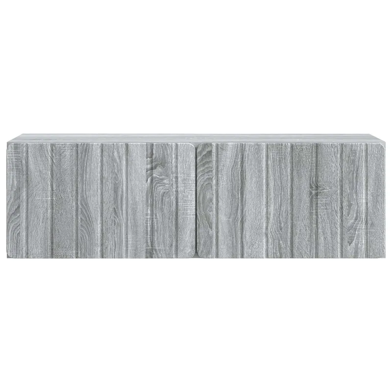 Sieninė TV spintelė Pilka sonoma ąžuolo 98 x 31 x 30 cm
