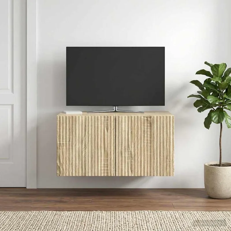 Sieninė TV spintelė Sonoma ąžuolas 59,5 x 41 x 30 cm
