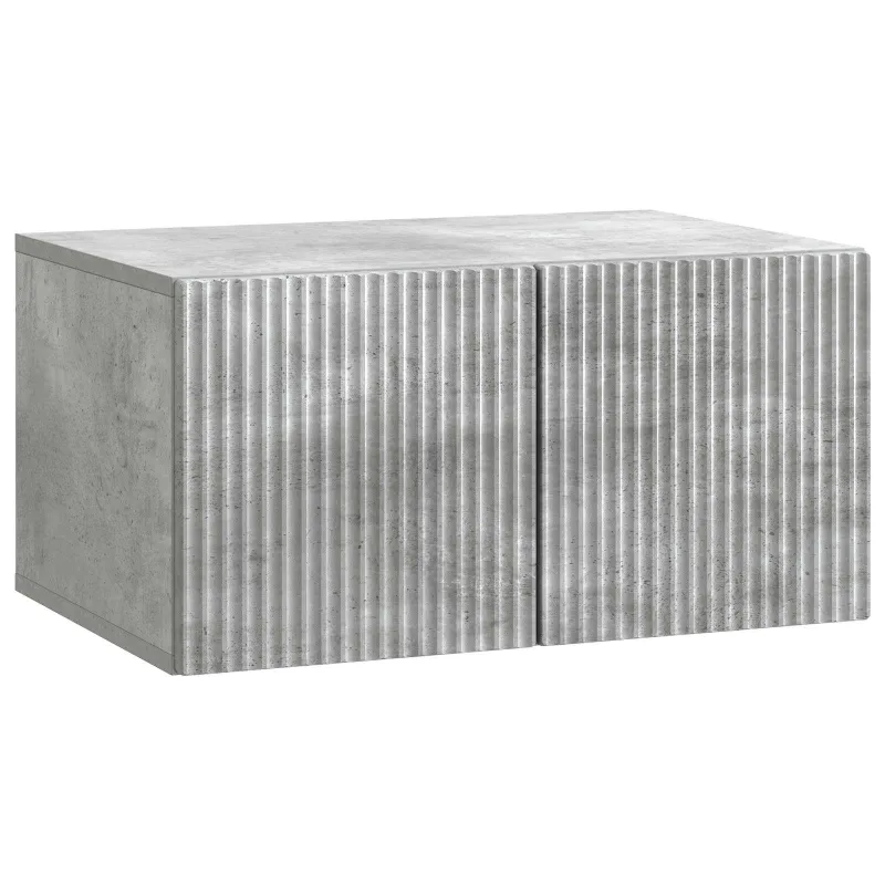 Sieninė TV spintelė Betono pilka 59,5 x 41 x 30 cm