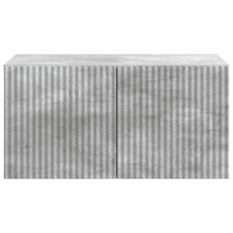 Sieninė TV spintelė Betono pilka 59,5 x 41 x 30 cm