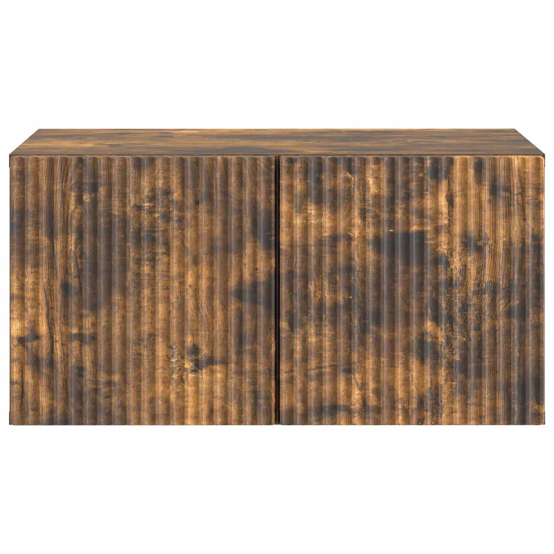 Sieninė TV spintelė Dūminio ąžuolo 59,5 x 41 x 30 cm