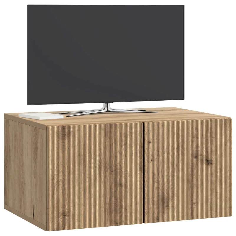 Sieninė TV spintelė Artisano ąžuolo 59,5 x 41 x 30 cm