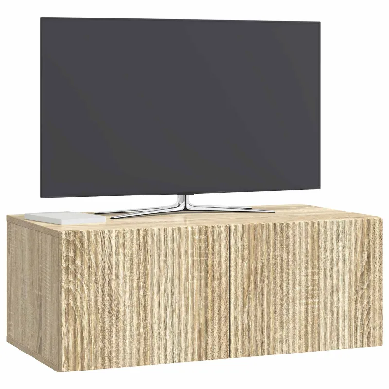 Sieninė TV spintelė Sonoma ąžuolas 78,5 x 41 x 30 cm