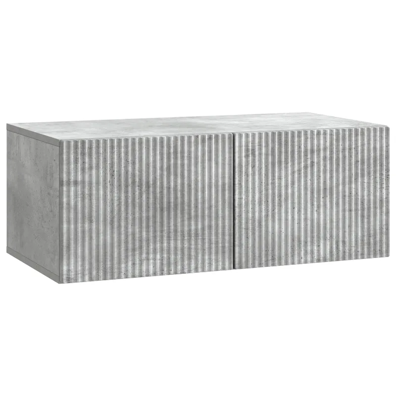 Sieninė TV spintelė Betono pilka 78,5 x 41 x 30 cm