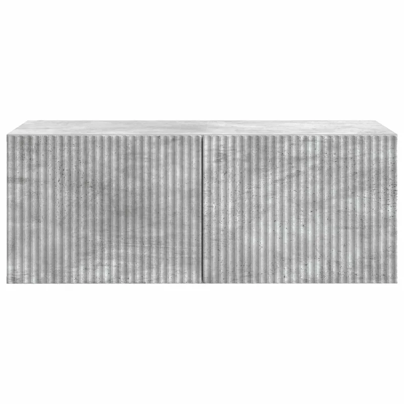 Sieninė TV spintelė Betono pilka 78,5 x 41 x 30 cm