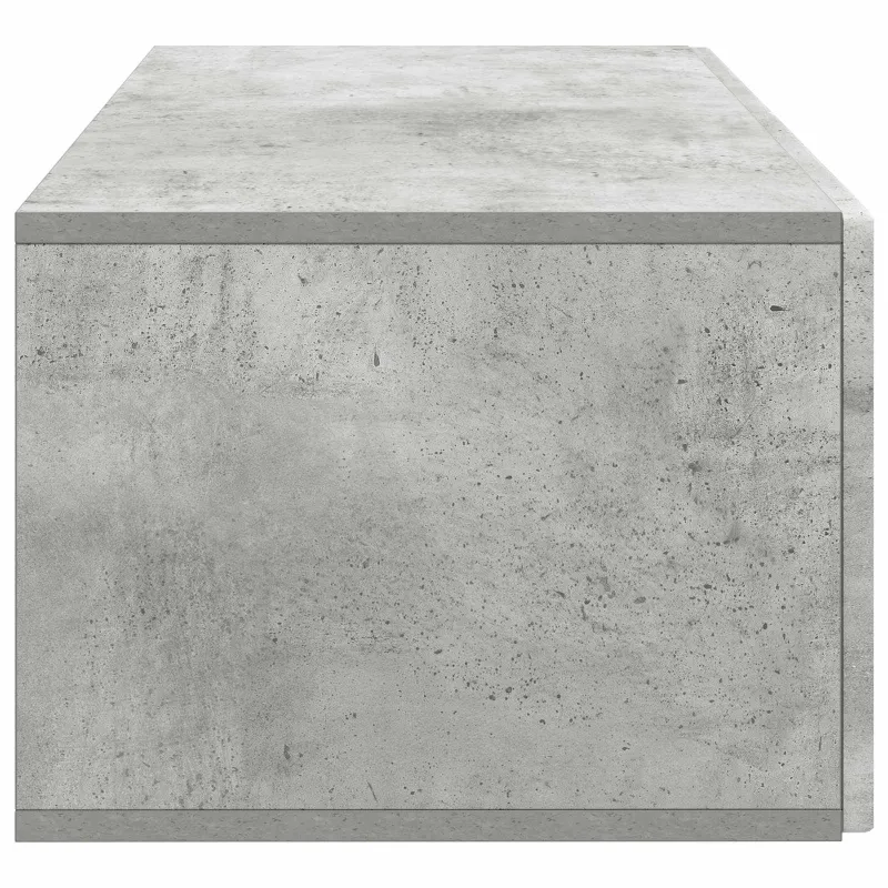 Sieninė TV spintelė Betono pilka 78,5 x 41 x 30 cm