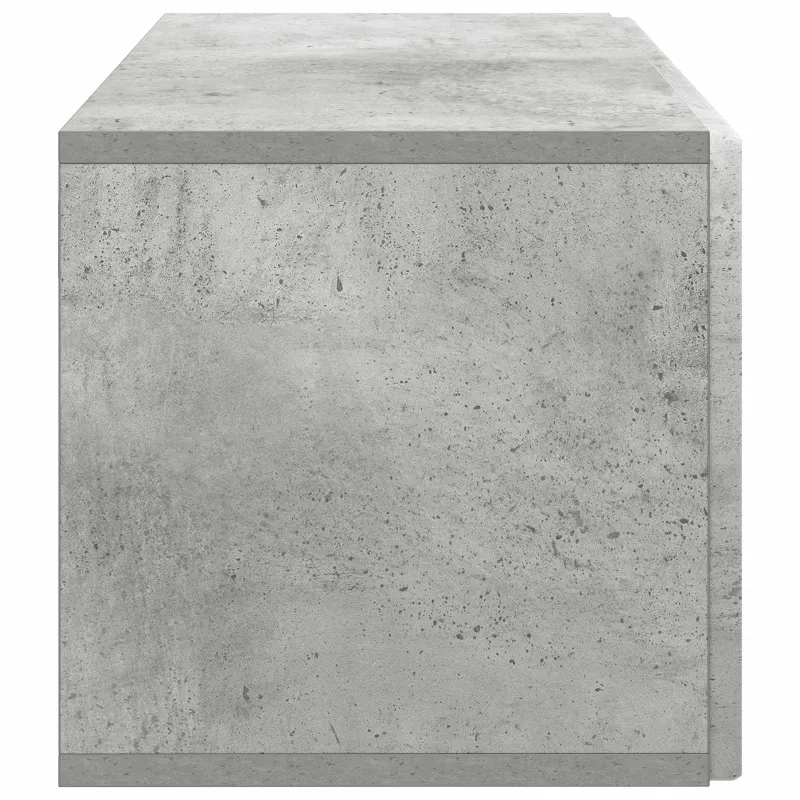 Sieninė TV spintelė Betono pilka 59,5 x 31 x 30 cm
