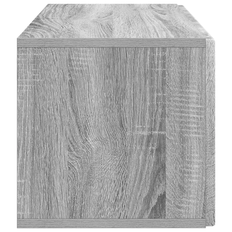 Sieninė TV spintelė Pilka sonoma ąžuolo 59,5 x 31 x 30 cm