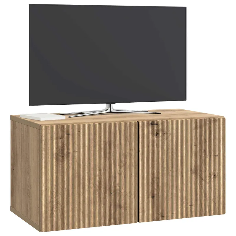 Sieninė TV spintelė Artisano ąžuolo 59,5 x 31 x 30 cm