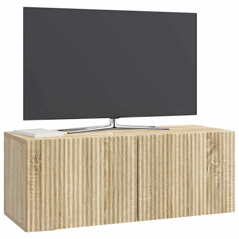 Sieninė TV spintelė Sonoma ąžuolas 78,5 x 31 x 30 cm