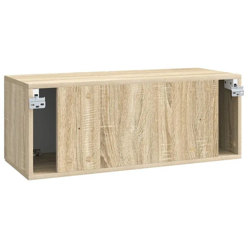 Sieninė TV spintelė Sonoma ąžuolas 78,5 x 31 x 30 cm