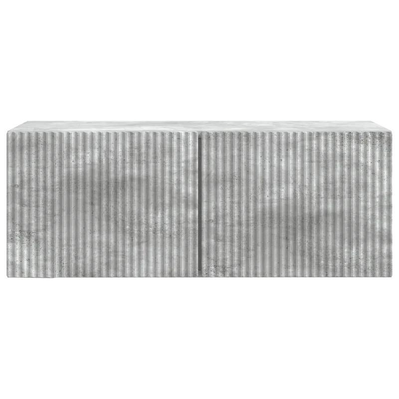 Sieninė TV spintelė Betono pilka 78,5 x 31 x 30 cm