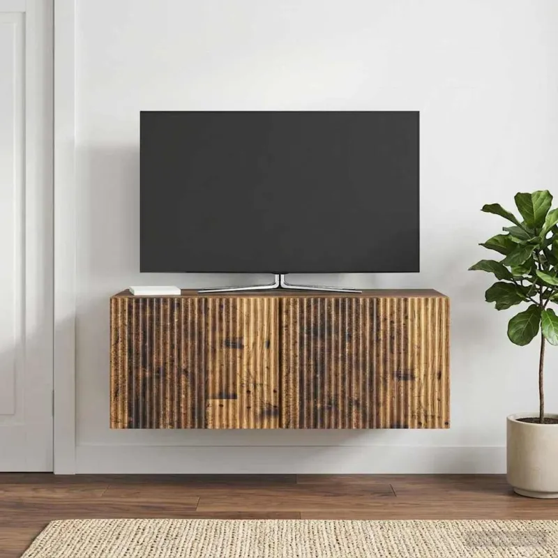 Sieninė TV spintelė Sendintos medienos 78,5 x 31 x 30 cm
