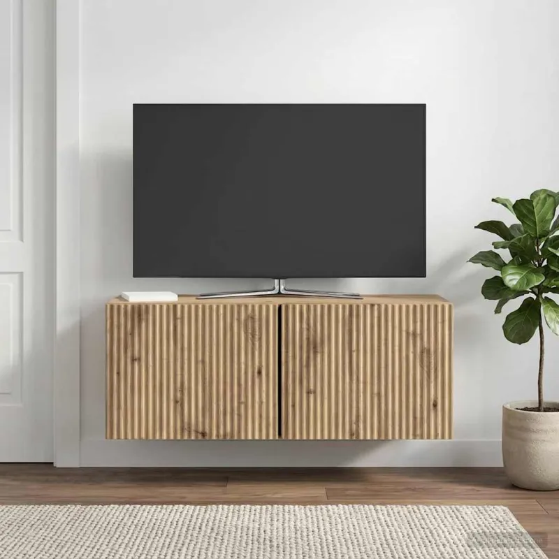 Sieninė TV spintelė Artisano ąžuolo 78,5 x 31 x 30 cm