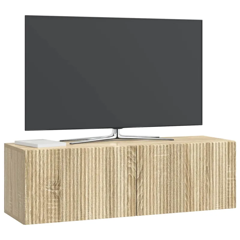 Sieninė TV spintelė Sonoma ąžuolas 98 x 31 x 30 cm