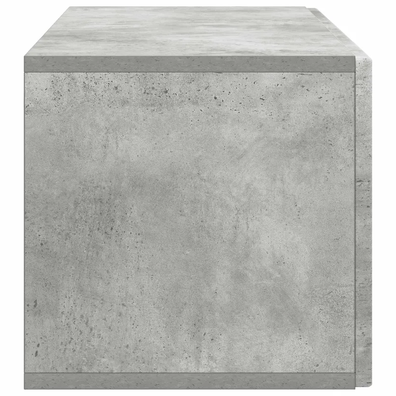 Sieninė TV spintelė Betono pilka 98 x 31 x 30 cm