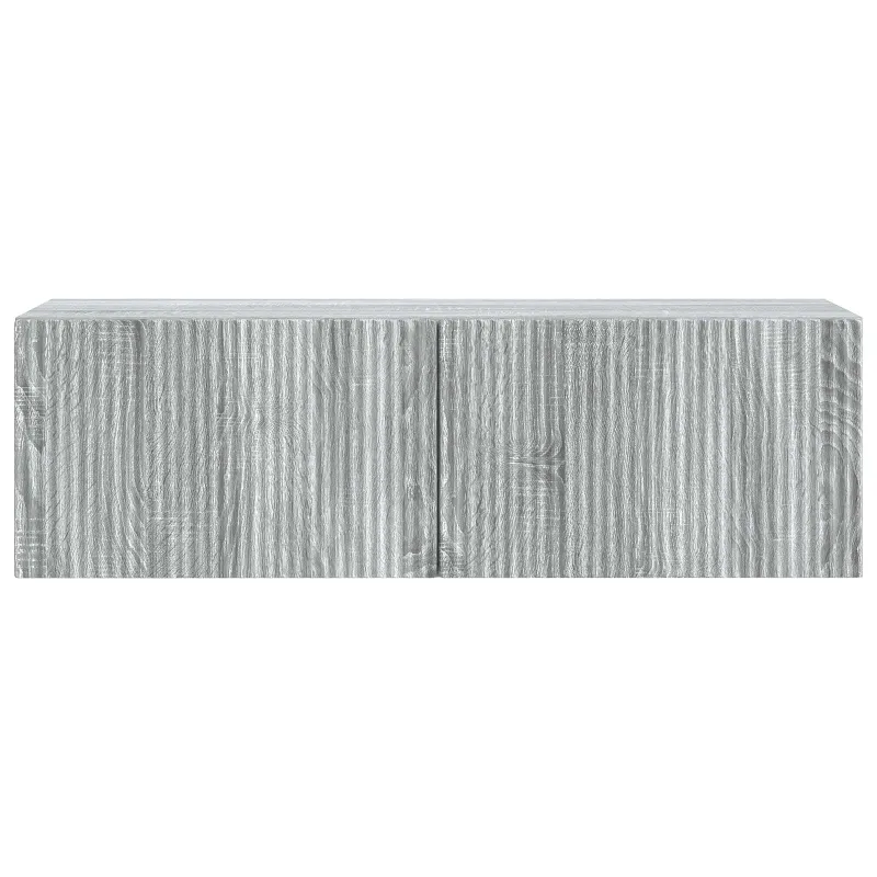 Sieninė TV spintelė Pilka sonoma ąžuolo 98 x 31 x 30 cm