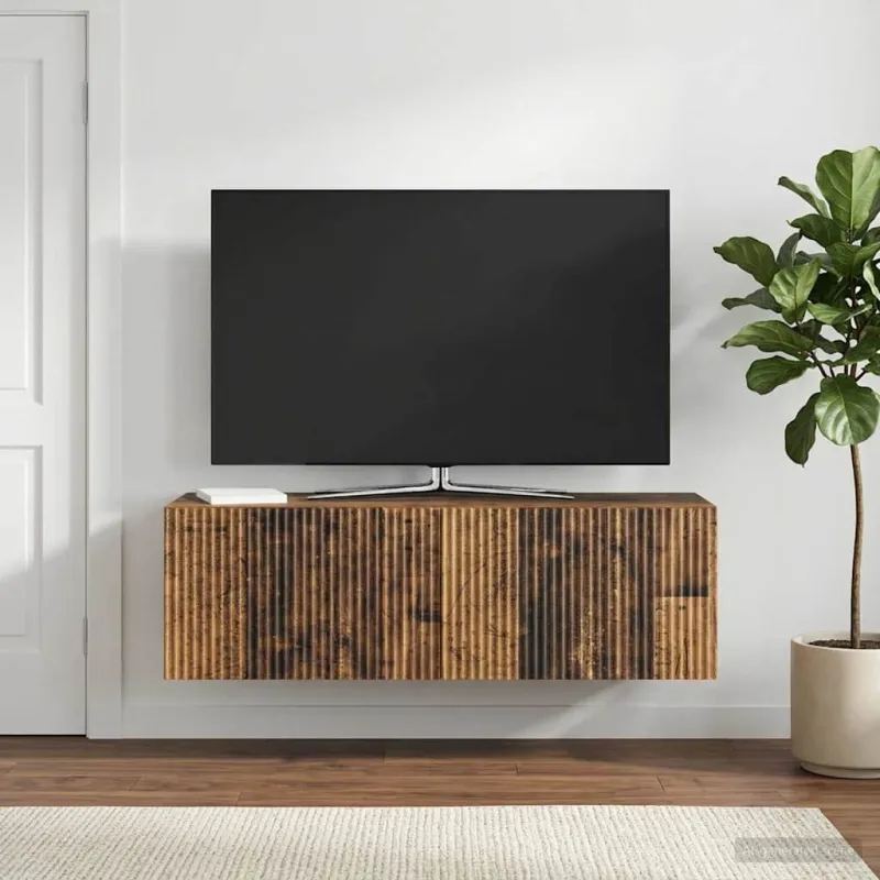 Sieninė TV spintelė Sendintos medienos 98 x 31 x 30 cm
