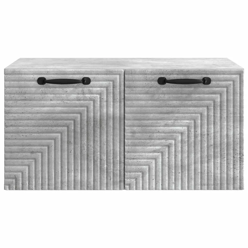 Sieninė TV spintelė Betono pilka 59,5 x 41 x 30 cm
