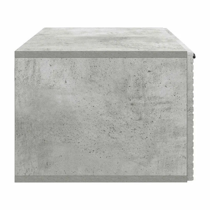Sieninė TV spintelė Betono pilka 59,5 x 41 x 30 cm