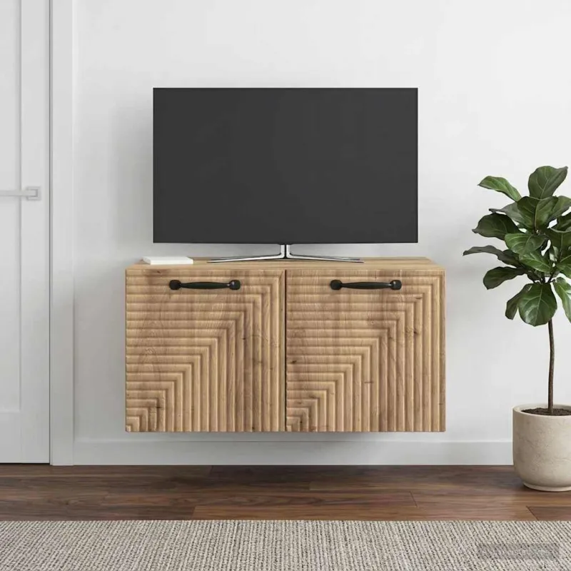 Sieninė TV spintelė Artisano ąžuolo 59,5 x 41 x 30 cm