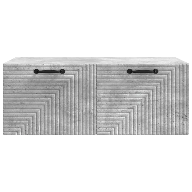 Sieninė TV spintelė Betono pilka 78,5 x 41 x 30 cm