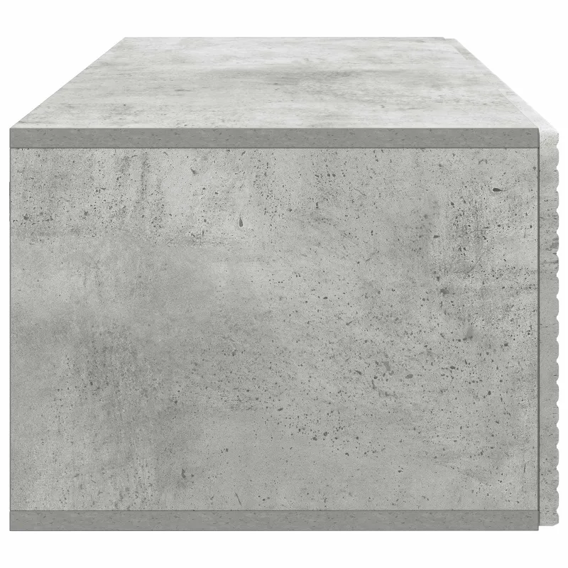 Sieninė TV spintelė Betono pilka 78,5 x 41 x 30 cm