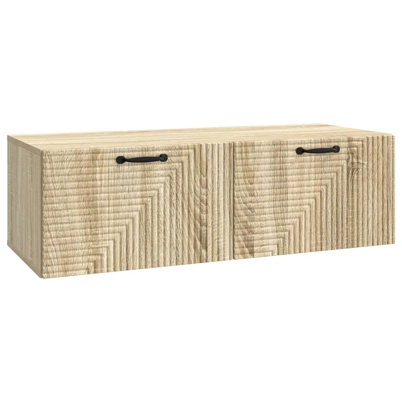 Sieninė TV spintelė Sonoma ąžuolas 98 x 41 x 30 cm