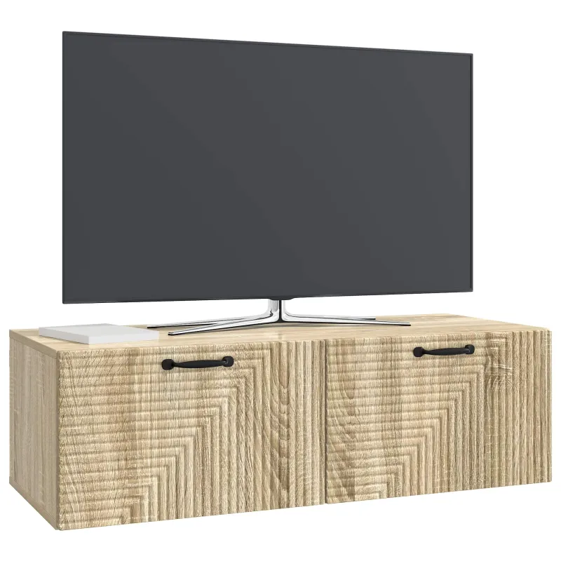 Sieninė TV spintelė Sonoma ąžuolas 98 x 41 x 30 cm