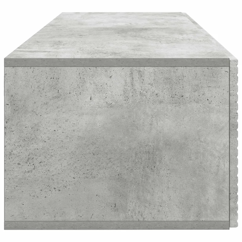 Sieninė TV spintelė Betono pilka 98 x 41 x 30 cm