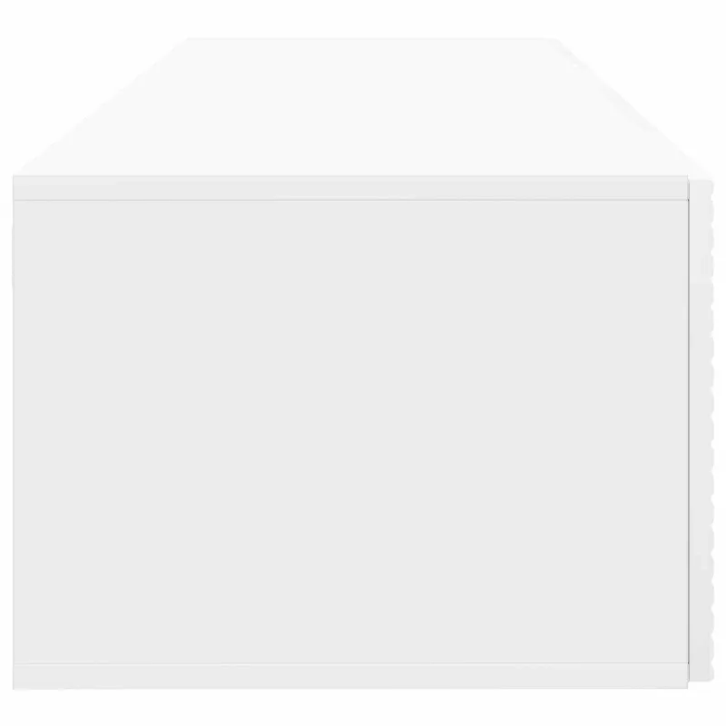 Sieninė TV spintelė Itin blizgi balta 98 x 41 x 30 cm