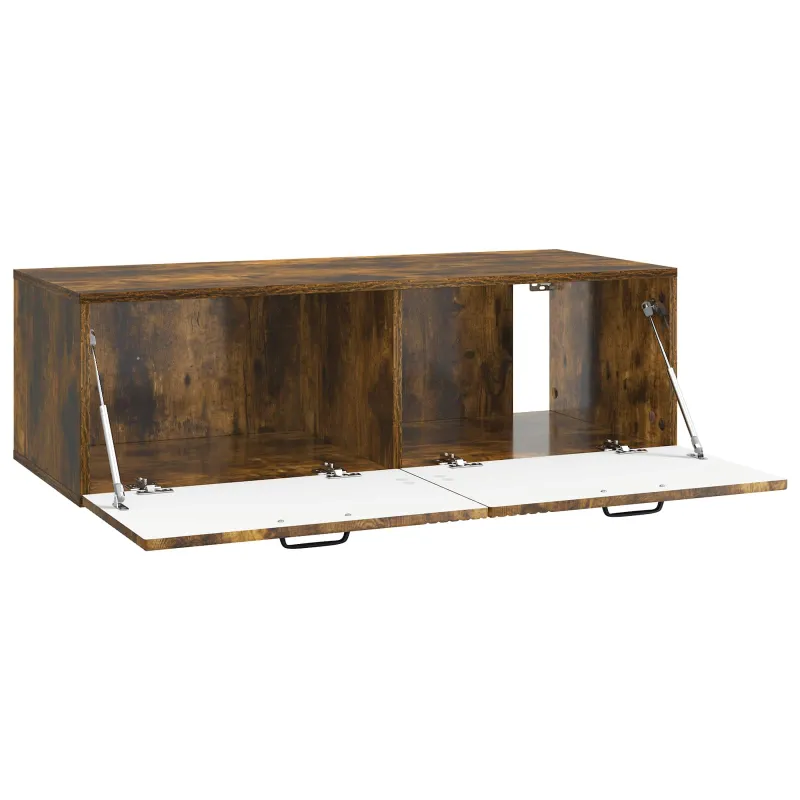 Sieninė TV spintelė Dūminio ąžuolo 98 x 41 x 30 cm