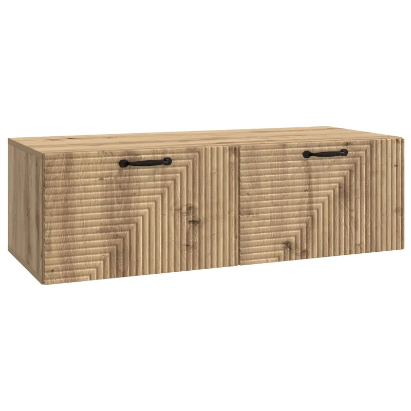 Sieninė TV spintelė Artisano ąžuolo 98 x 41 x 30 cm