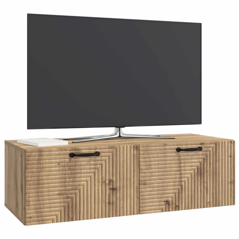 Sieninė TV spintelė Artisano ąžuolo 98 x 41 x 30 cm