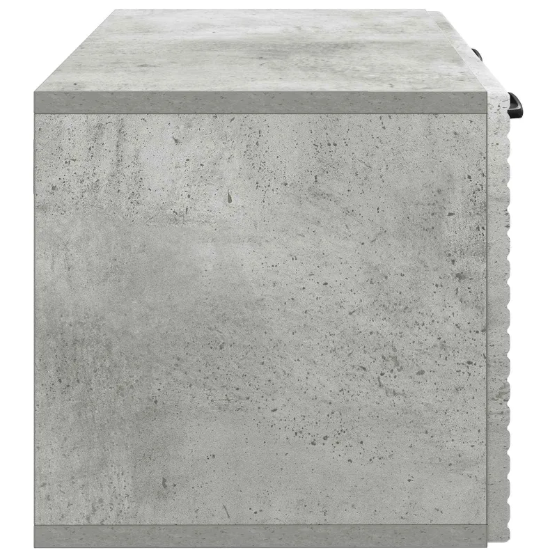 Sieninė TV spintelė Betono pilka 59,5 x 31 x 30 cm