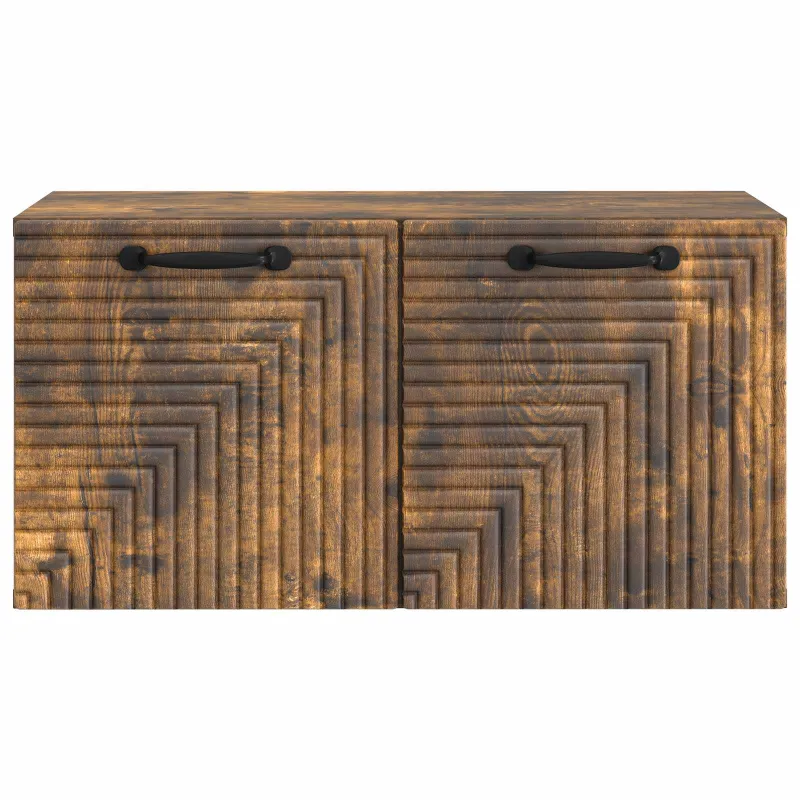 Sieninė TV spintelė Dūminio ąžuolo 59,5 x 31 x 30 cm