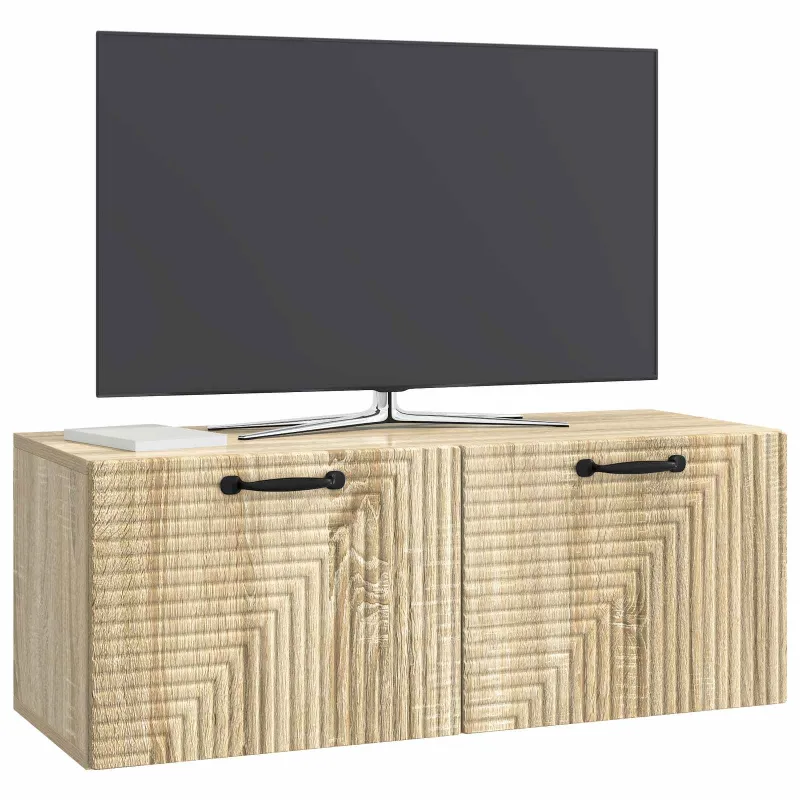 Sieninė TV spintelė Sonoma ąžuolas 78,5 x 31 x 30 cm