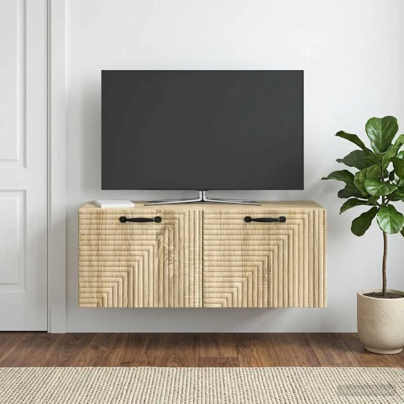 Sieninė TV spintelė Sonoma ąžuolas 78,5 x 31 x 30 cm