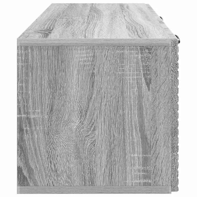 Sieninė TV spintelė Pilka sonoma ąžuolo 78,5 x 31 x 30 cm