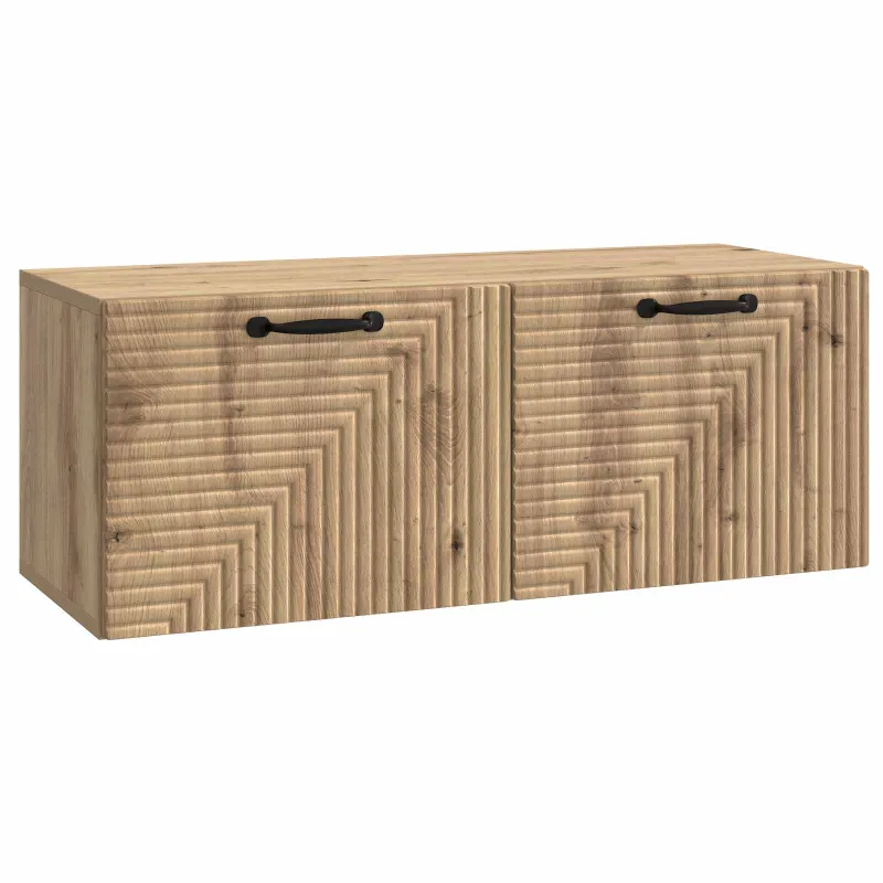 Sieninė TV spintelė Artisano ąžuolo 78,5 x 31 x 30 cm