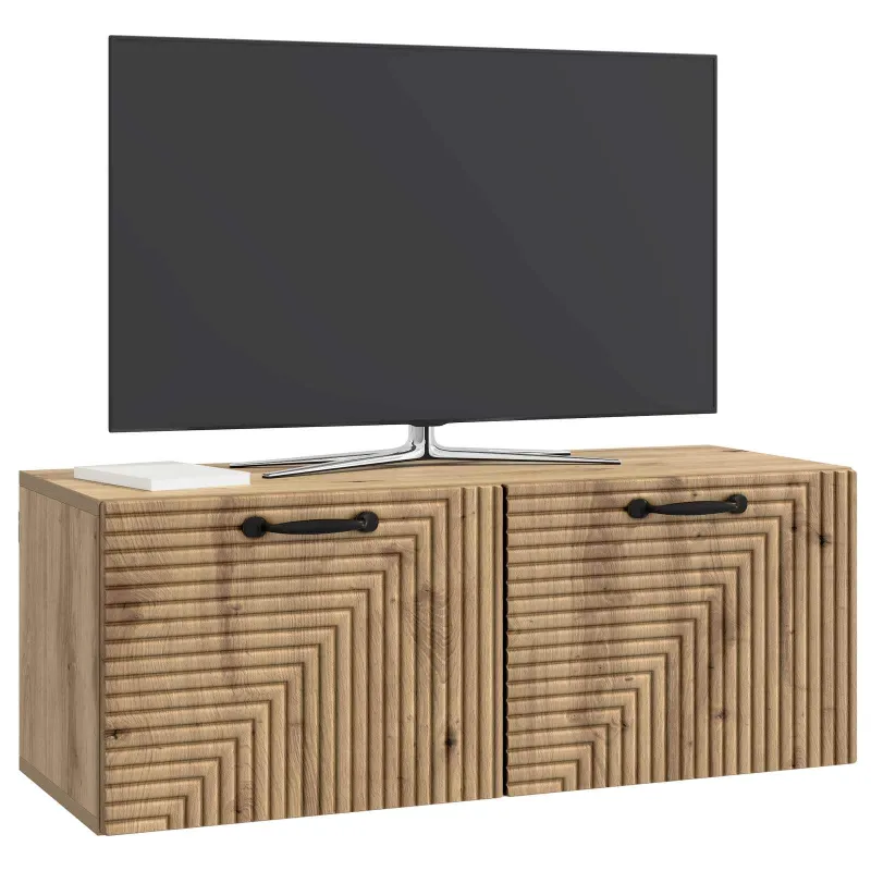 Sieninė TV spintelė Artisano ąžuolo 78,5 x 31 x 30 cm