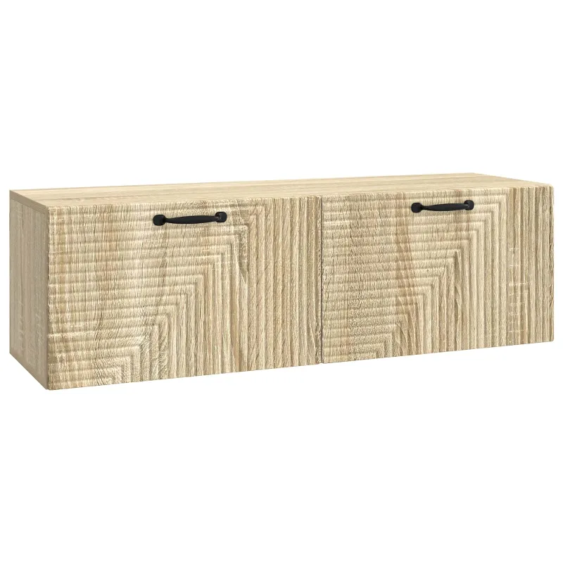 Sieninė TV spintelė Sonoma ąžuolas 98 x 31 x 30 cm
