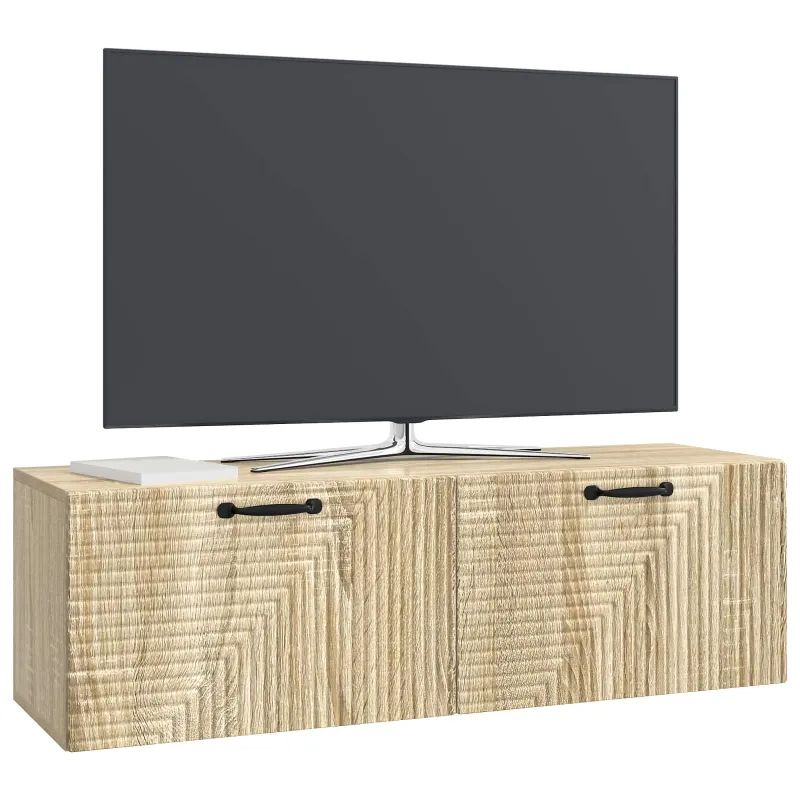 Sieninė TV spintelė Sonoma ąžuolas 98 x 31 x 30 cm