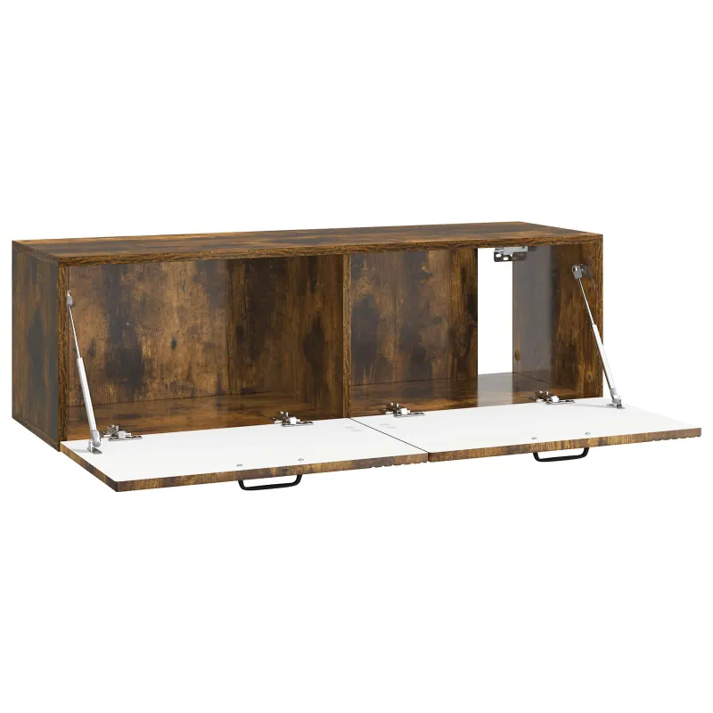 Sieninė TV spintelė Dūminio ąžuolo 98 x 31 x 30 cm