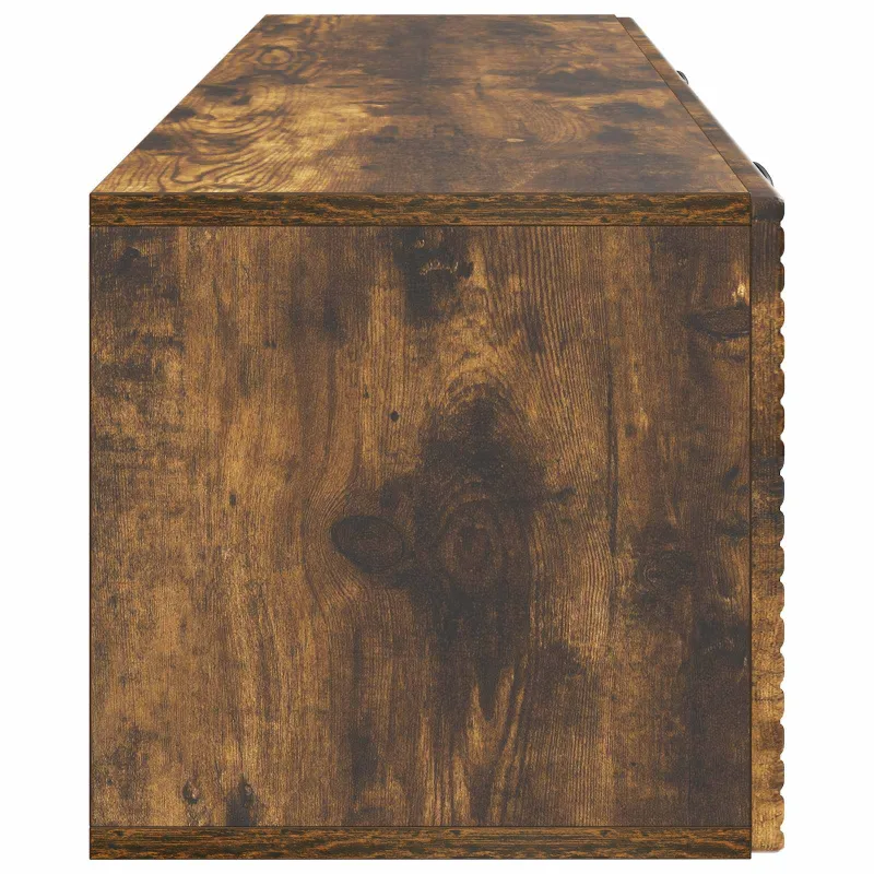 Sieninė TV spintelė Dūminio ąžuolo 98 x 31 x 30 cm