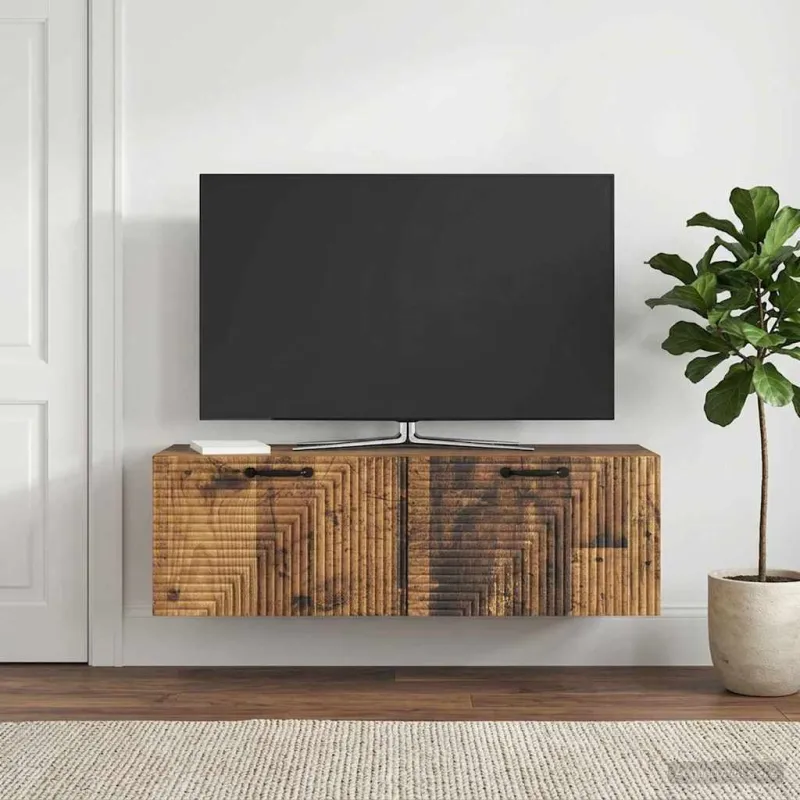 Sieninė TV spintelė Sendintos medienos 98 x 31 x 30 cm