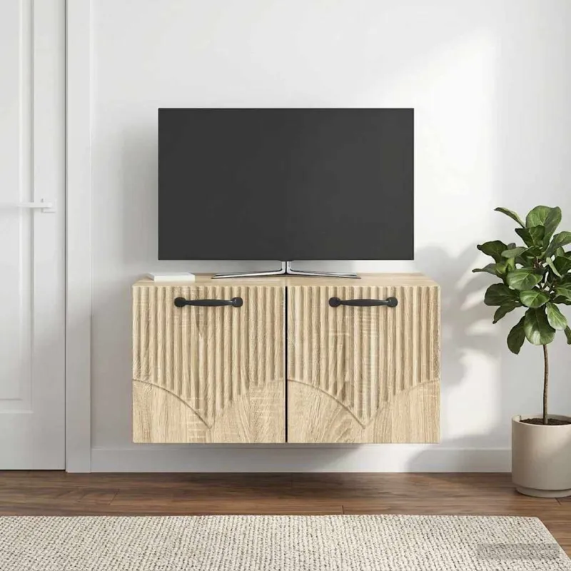 Sieninė TV spintelė Sonoma ąžuolas 59,5 x 41 x 30 cm