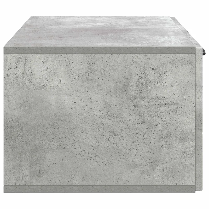 Sieninė TV spintelė Betono pilka 59,5 x 41 x 30 cm