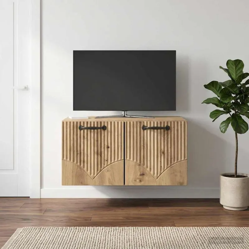 Sieninė TV spintelė Artisano ąžuolo 59,5 x 41 x 30 cm